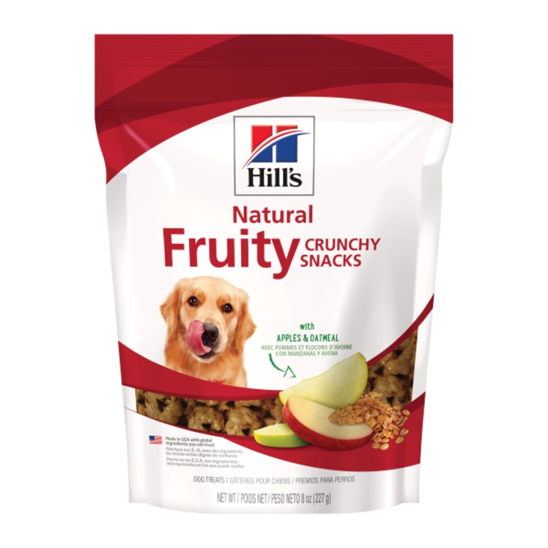 Hill's Fruity Crunchy Apples/Oatmeal Dog Treat 8oz