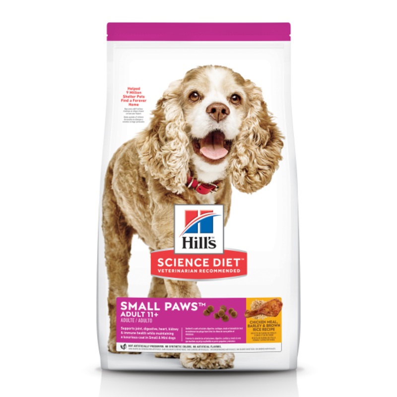 HSD Adult 11+ Small Paws 4.5lbs