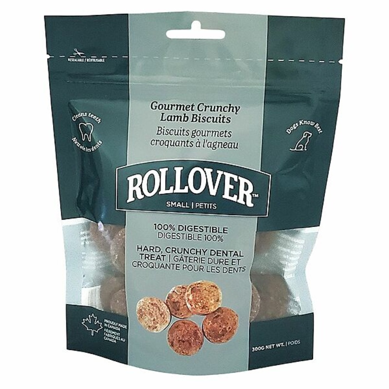 Rollover Crunchy Biscuits Lamb Sml 300g