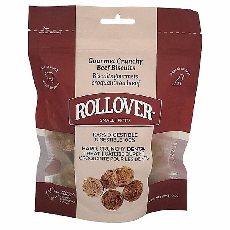 Rollover Gourmet Crunchy Biscuits Beef Sml