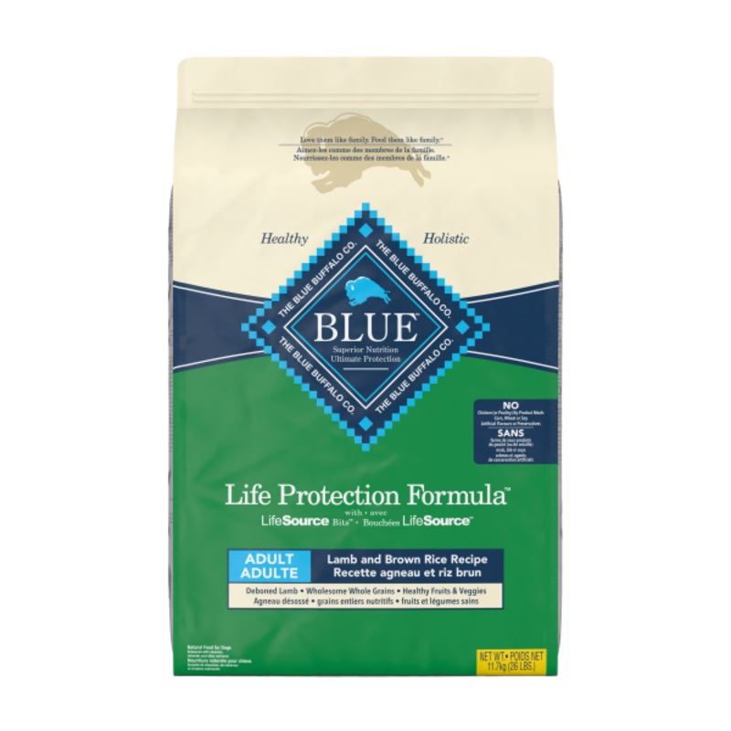 Blue Dog LPF Adult Lamb & Brown Rice 26lbs