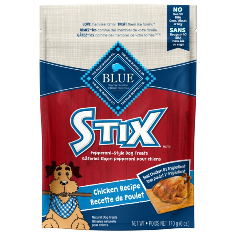 Blue Dog LPF Stix Chicken Recipe 6oz