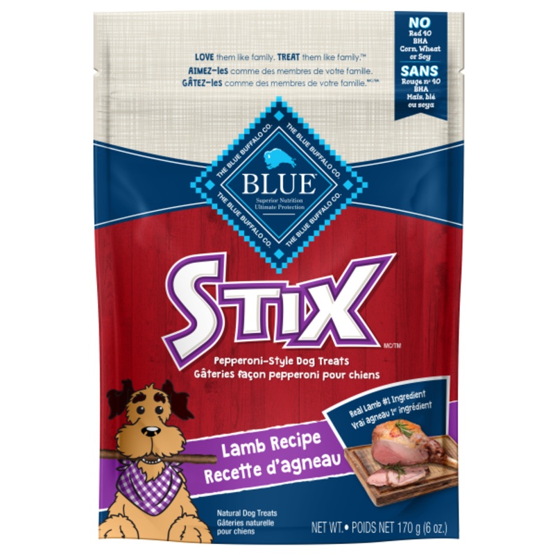 Blue Dog LPF Stix Lamb Recipe 6oz