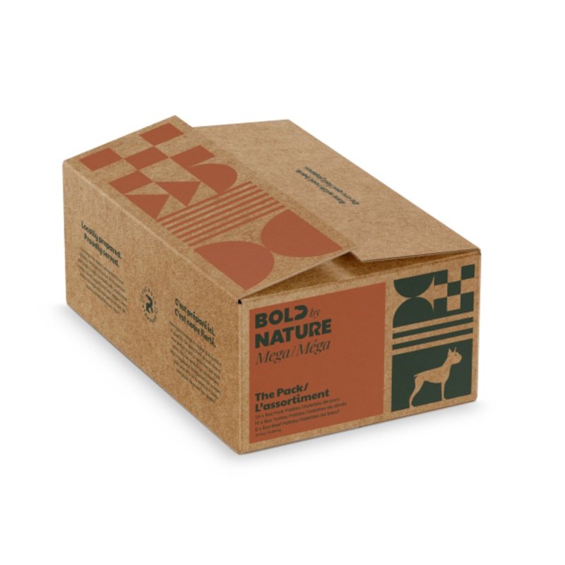 BBN Mega Raw Variety Pak (Prk/Trk/Beef) 24lbs