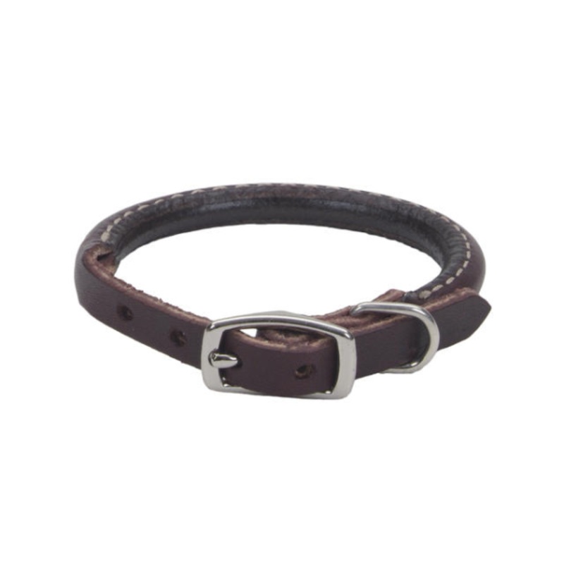 Circle T Latigo Leather Round Collar 3/8x10"