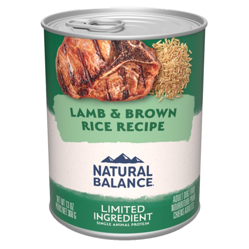 NB  LID Lamb & Brown Rice 13oz