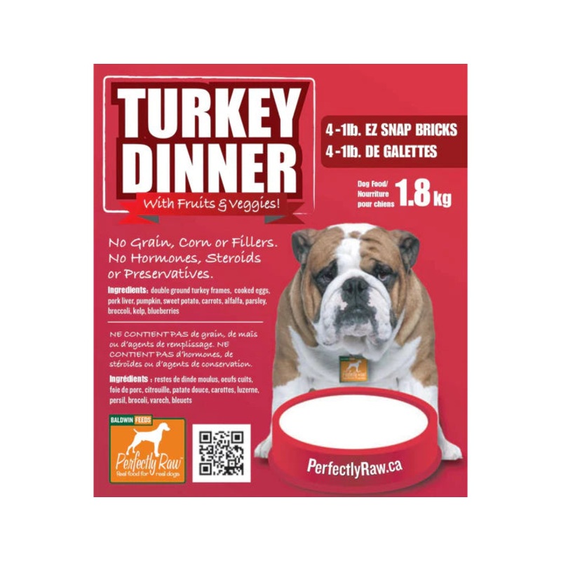 Turkey Dinner EZ SNAP 4x1lbs Pkg