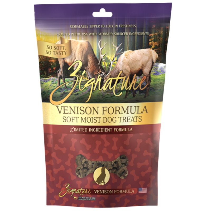 ZIG Dog Soft Treats Venison 113g