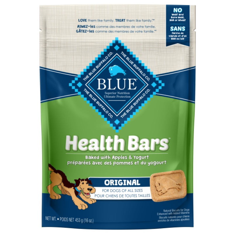 Blue Dog  Health Bars Apples/Yogurt 16oz