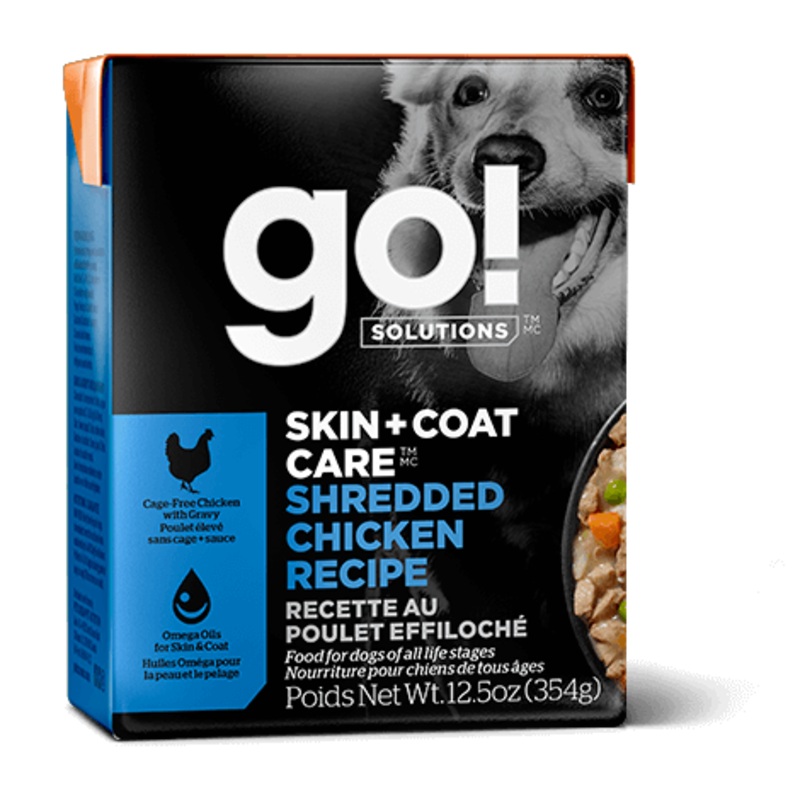 GO! Skin & Coat Shredded Chicken 12.5oz
