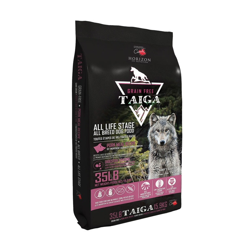 Horizon Taiga Dog Food Pork 35 lbs