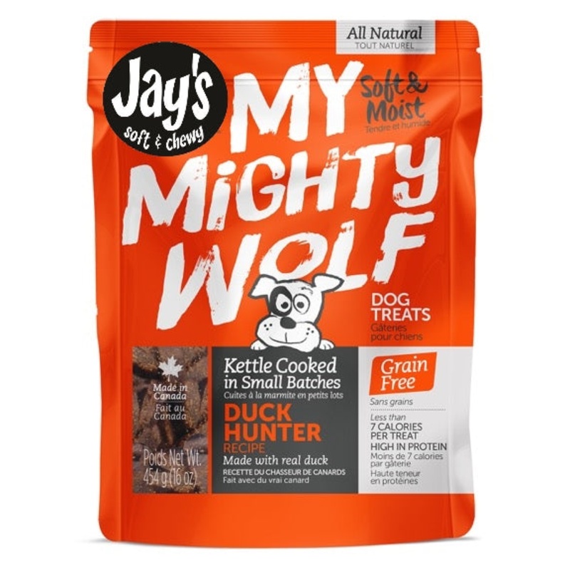 Jay's Mighty Wolf Duck Dog Treat