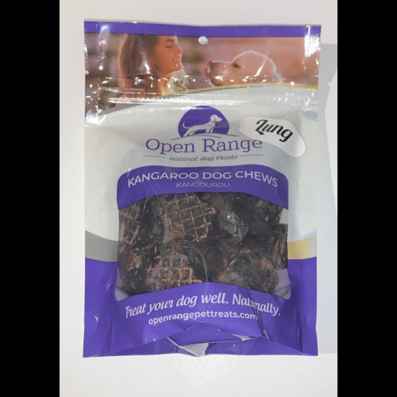 OR Kangaroo Dog Chews Lung Cubes 85g