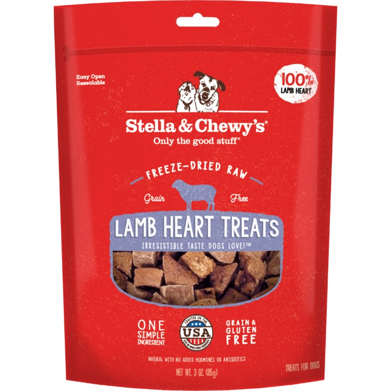 S&C FD Lamb Heart Treats 3oz