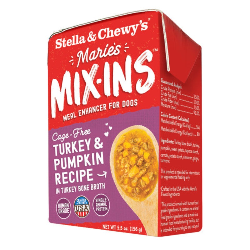 Stella & Chewy's Marie's Mix-Ins Turkey & Pumpkin 5.5oz