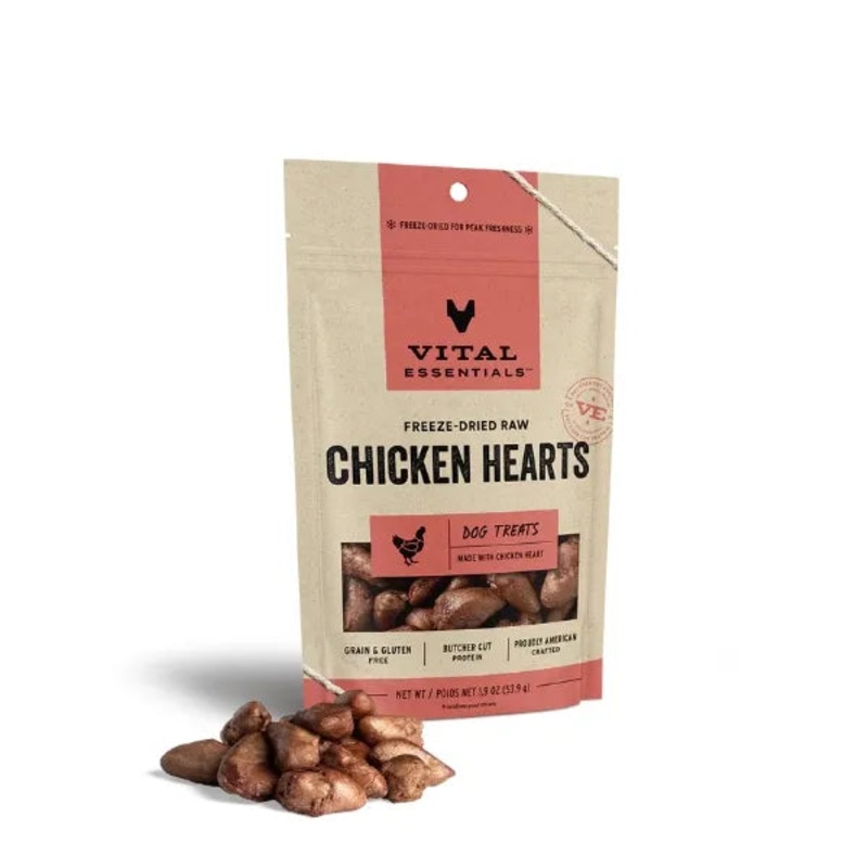 VE FD Treats Chicken Hearts 3.75oz