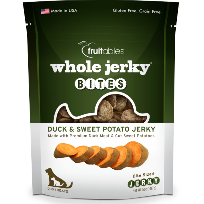 Whole Jerky Bites Duck/Swt Potato 141g